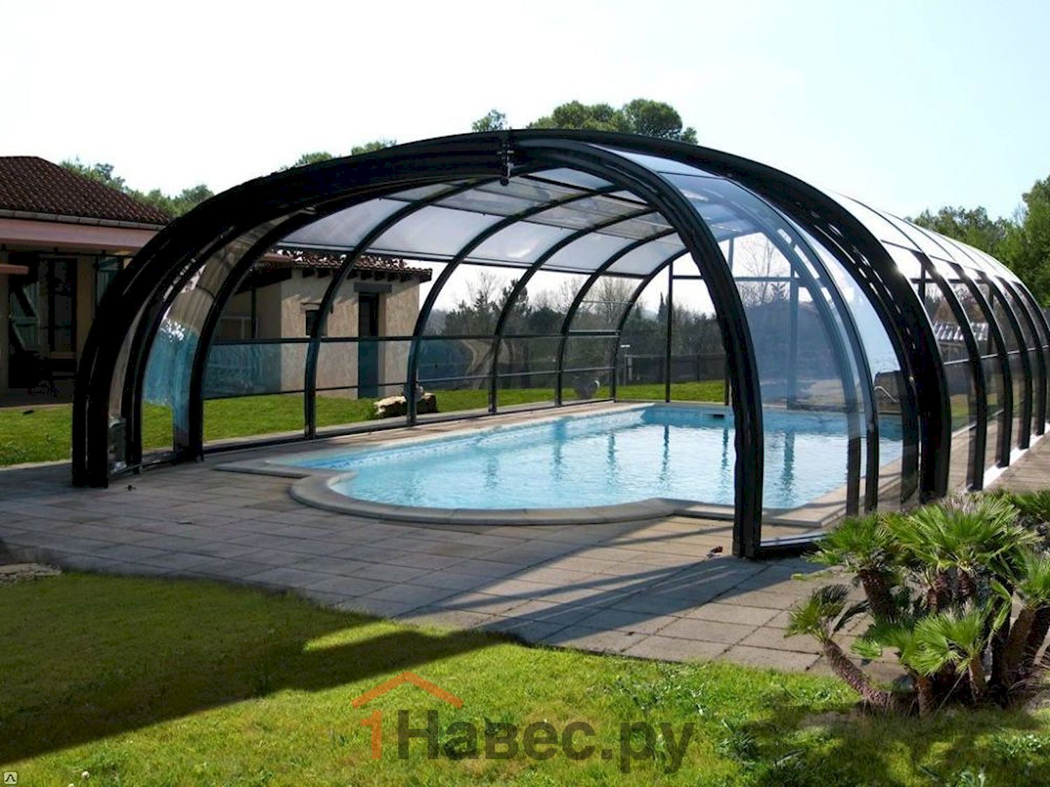 Навес из поликарбоната